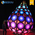 Inflável balões de LED pendurado inflação inflável personalizado Natal bolas decorações